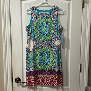 London times size 10 US sleeveless dress NWT